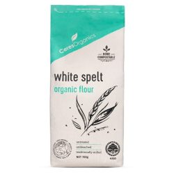 Organic White Spelt Flour 700g (BB- 22 May 2024)